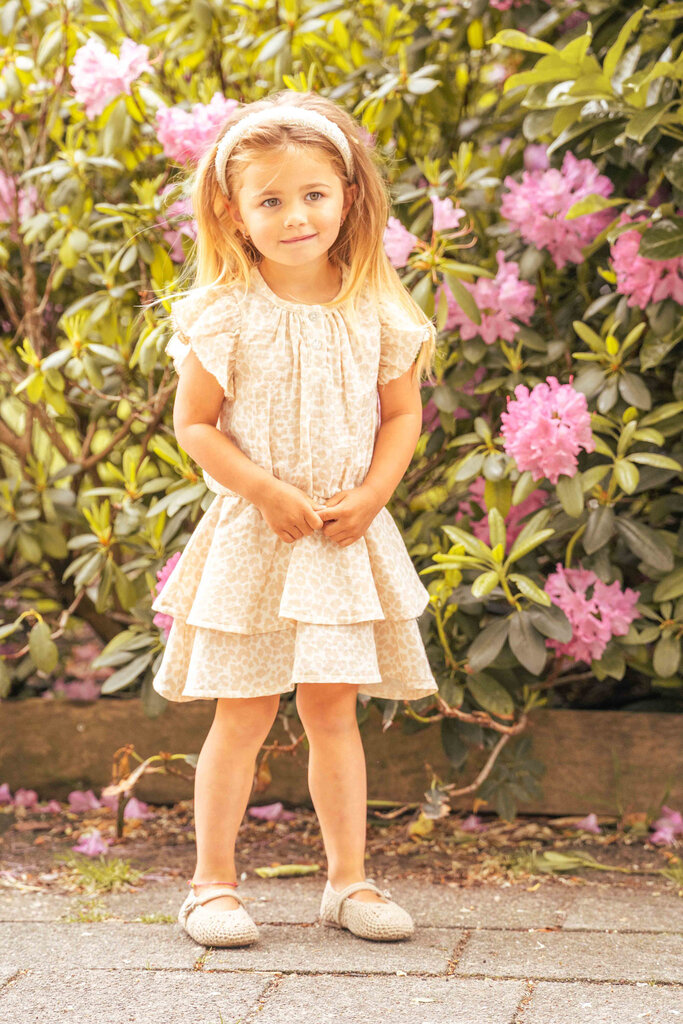 House of Jamie House of Jamie - ruffled layer leopard