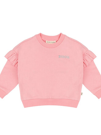 House of Jamie House of jamie - frill sweat poppy peony