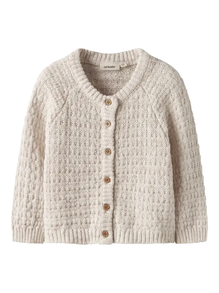 Lil' Atelier Lil atelier - Bella knit cardigan peach