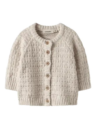 Lil' Atelier Lil Atelier - Bella knit cardigan peach baby