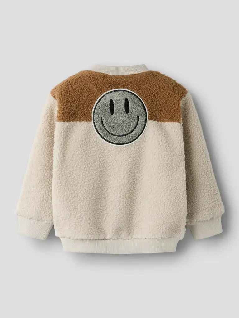Name It Name it - Teddy Vest  Pumice Stone Smiley