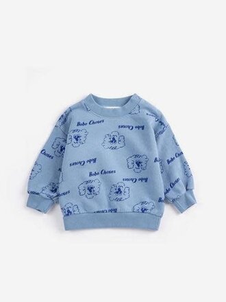 Bobo Choses Bobo Choses -Pickles The Dog all over sweatshirt