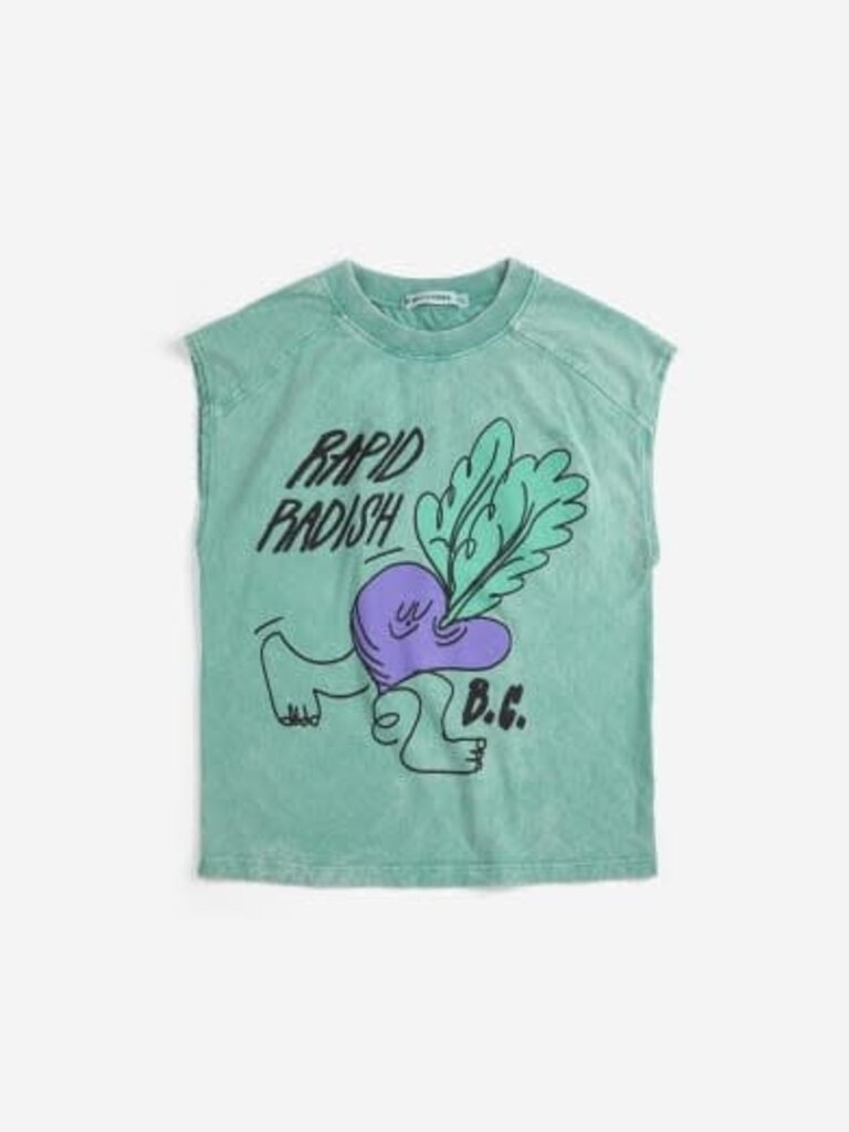 Bobo Choses Bobo choses - Rapid Radish sleeveless T-shirt