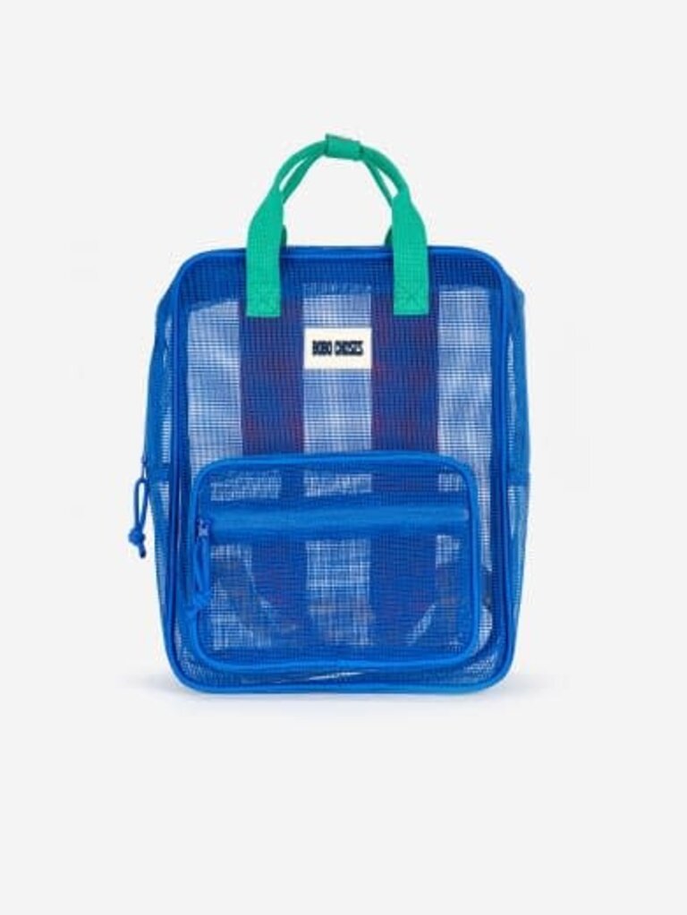 Bobo Choses Bobo Choses color block mesh backpack