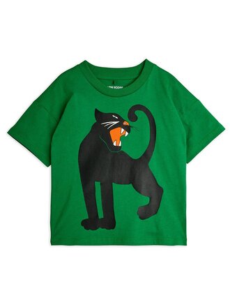 mini rodini Mini rodini- Panther T-Shirt green