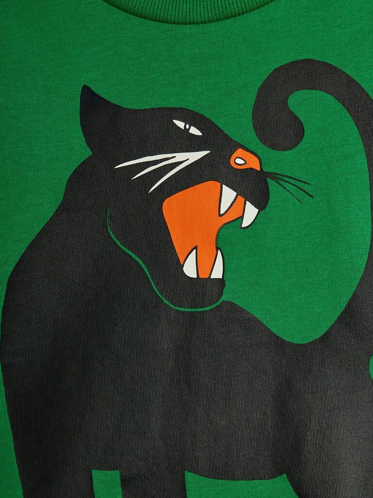 mini rodini Mini rodini- Panther T-Shirt green