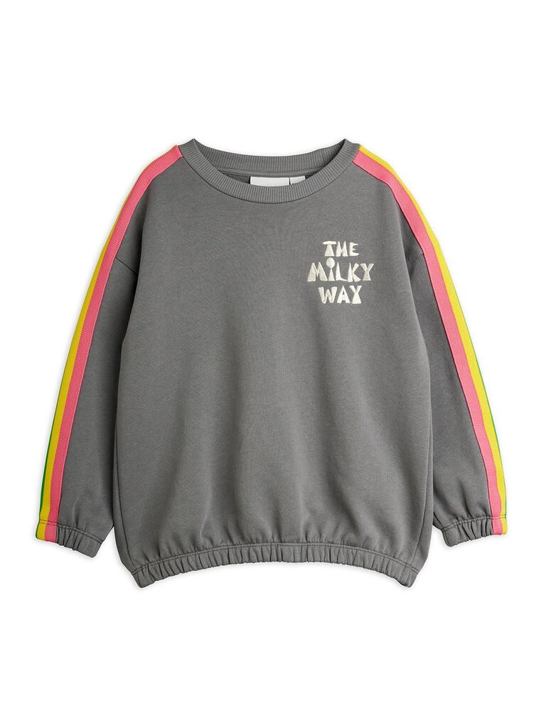 mini rodini Mini Rodini -The milky way rainbow panel sweatshirt