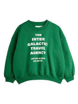 mini rodini Mini Rodini -Travel agency sp sweatshirt green