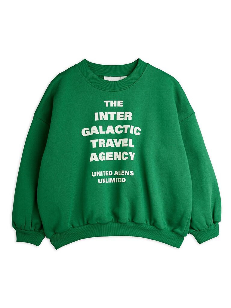 mini rodini Mini Rodini -Travel agency sp sweatshirt green