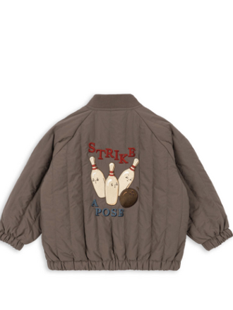 Konges Sløjd Konges slojd -JUNO BOMBER JACKET  walnut