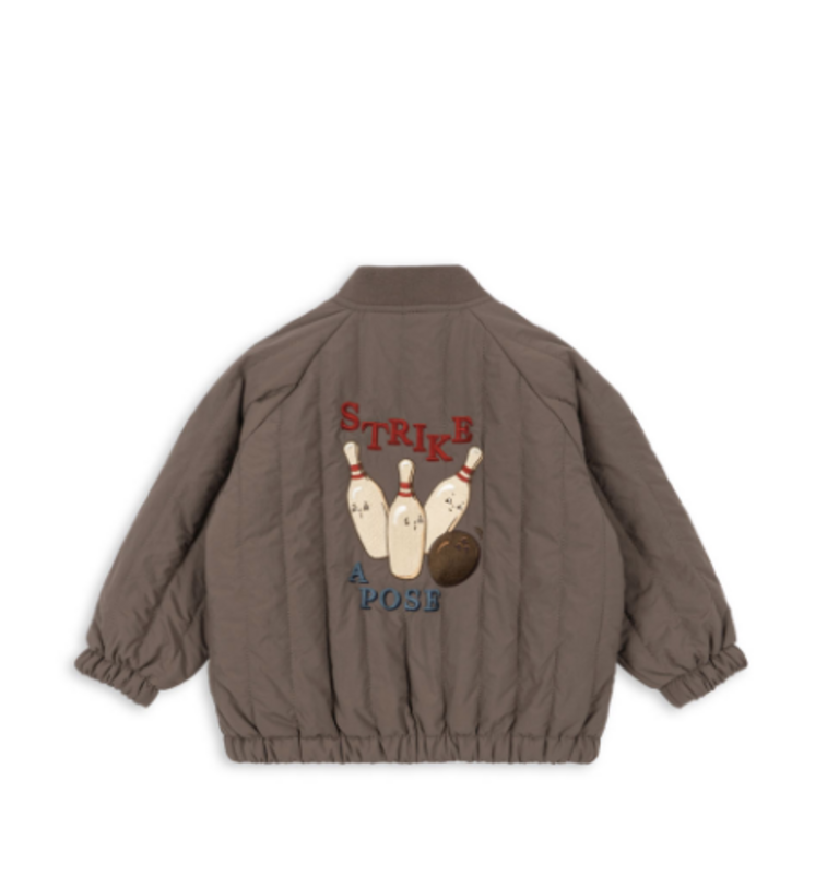 Konges Sløjd Konges slojd -JUNO BOMBER JACKET  walnut