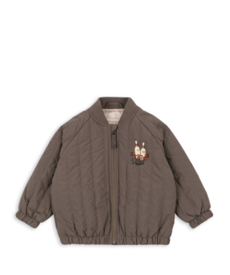 Konges Sløjd Konges slojd -JUNO BOMBER JACKET  walnut