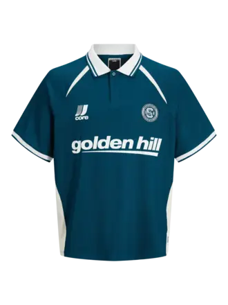 jack&jones Jack & jones  CLUB RIBBED FOOTBALL Poseidon