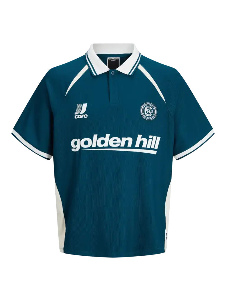 jack&jones Jack & jones  CLUB RIBBED FOOTBALL Poseidon