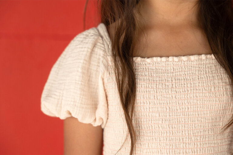 Nixnut Nixnut - smock top snow