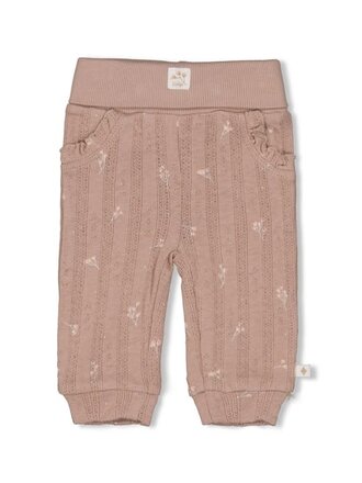 Feetje Feetje - broek AOP flower taupe