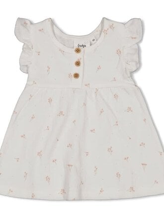 Feetje Feetje - jurk offwhite aop flower