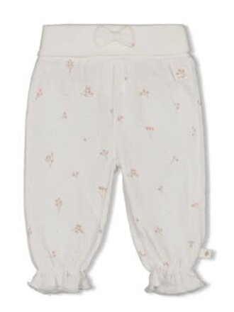Feetje Feetje - broek aop flower offwhite