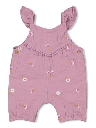 Feetje Feetje - jumpsuit paars flower