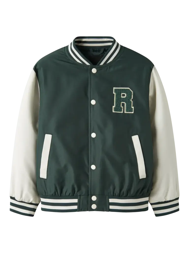 Name It Name it -Kids baseball jacket green