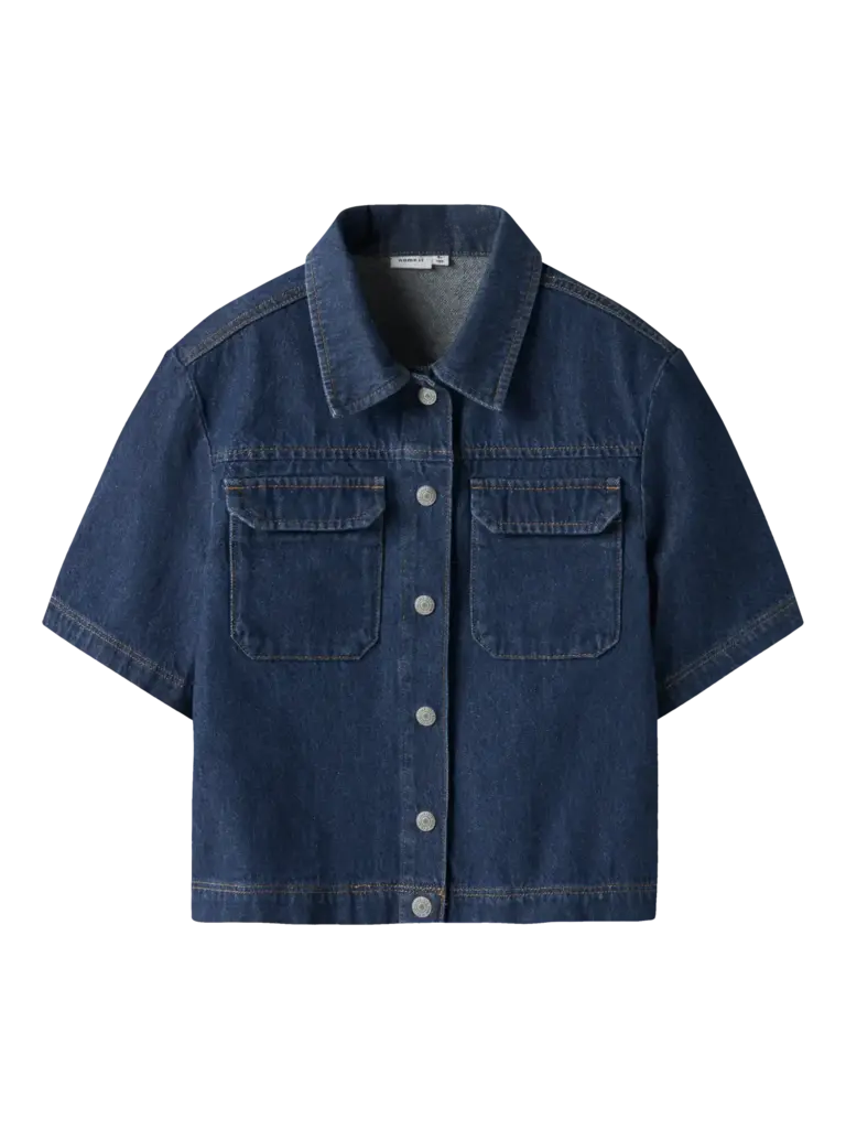 Name It Name it - Denim blouse Dark Blue Denim
