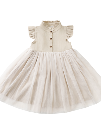 Donsje Amsterdam Donsje - Fleurance dress soft sand