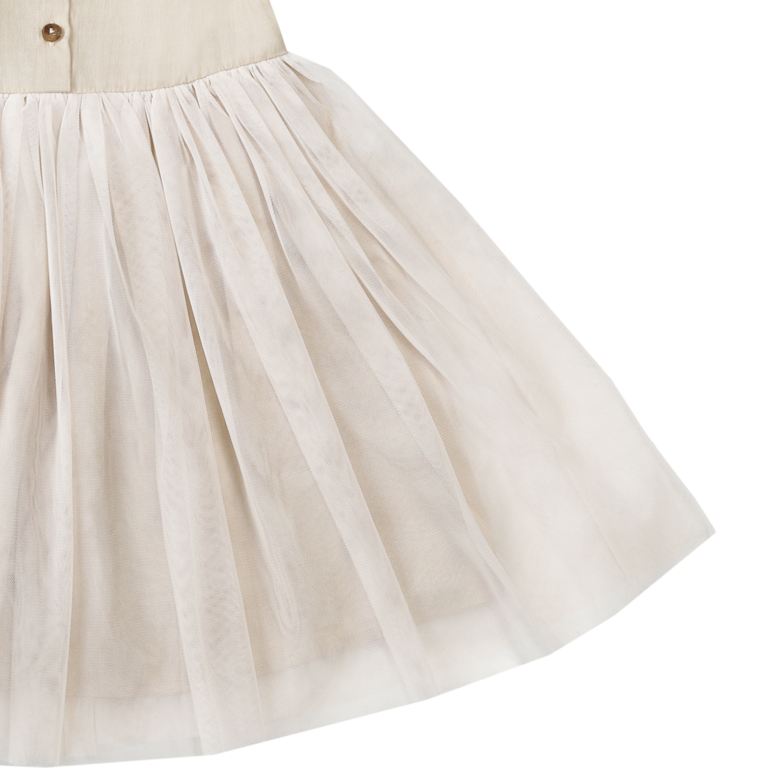 Donsje Amsterdam Donsje - Fleurance dress soft sand
