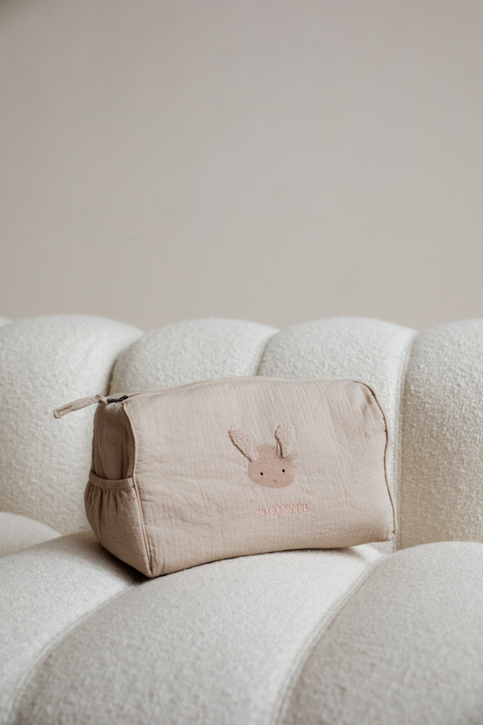 Donsje Amsterdam Donsje -Tebbe Washbag | Fluﬀy Bunny