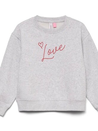 Vero moda girl Vero moda girl - Love sweater grey