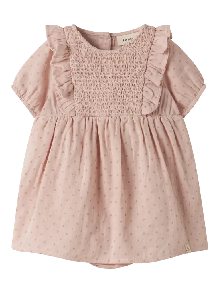 Lil' Atelier Lil atelier -  Dembe body dress baby peach