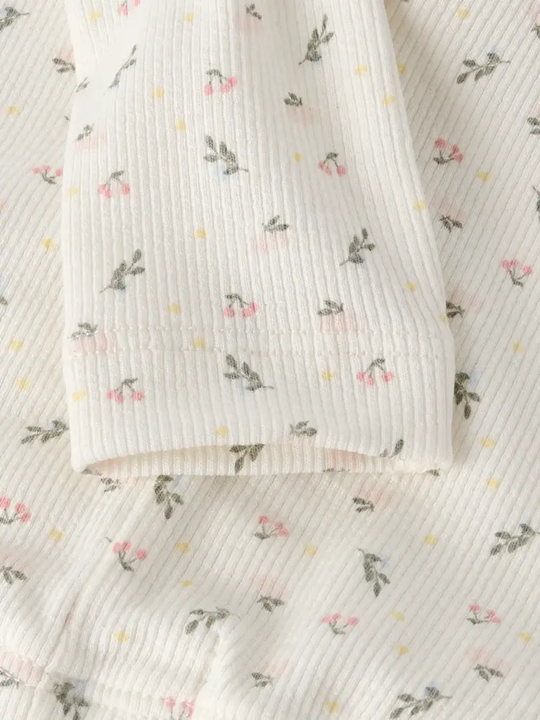 Lil' Atelier Lil atelier Legging Coconut Milk SMALL FLOWER