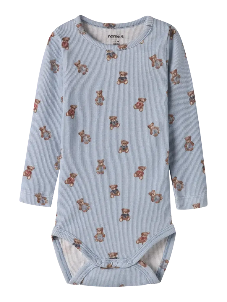 Name It Name it - romper met beertjes blue
