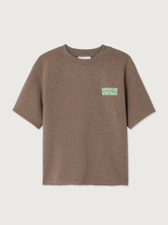 American vintage American vintage -  Evona Shirt MARRON SURTEINT brown