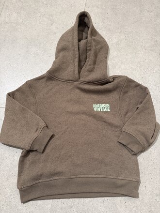 American vintage American vintage - Evona hoodie MARRON SURTEINT brown