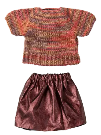 Maileg Maileg - Skirt & knitted blouse