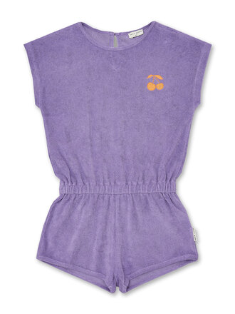 petit blush petit blush - towel jumpsuit chalk violet