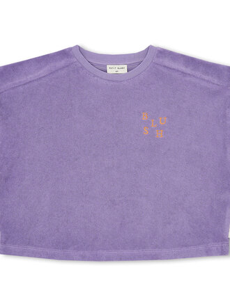 petit blush Petit blush - towel ruffle top violet