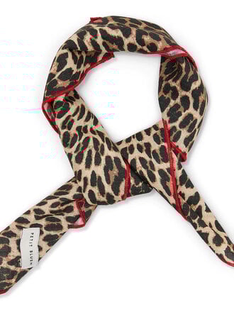 petit blush petit blush - scarf leopard