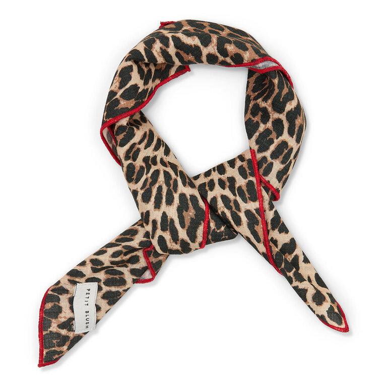 petit blush petit blush - scarf leopard