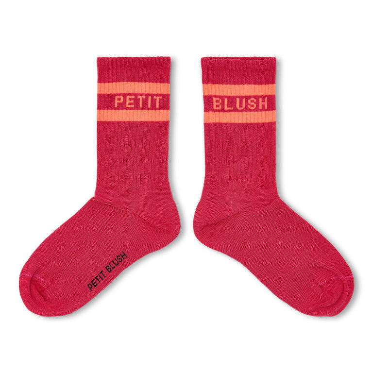 petit blush petit blush - sportsock raspberry orange