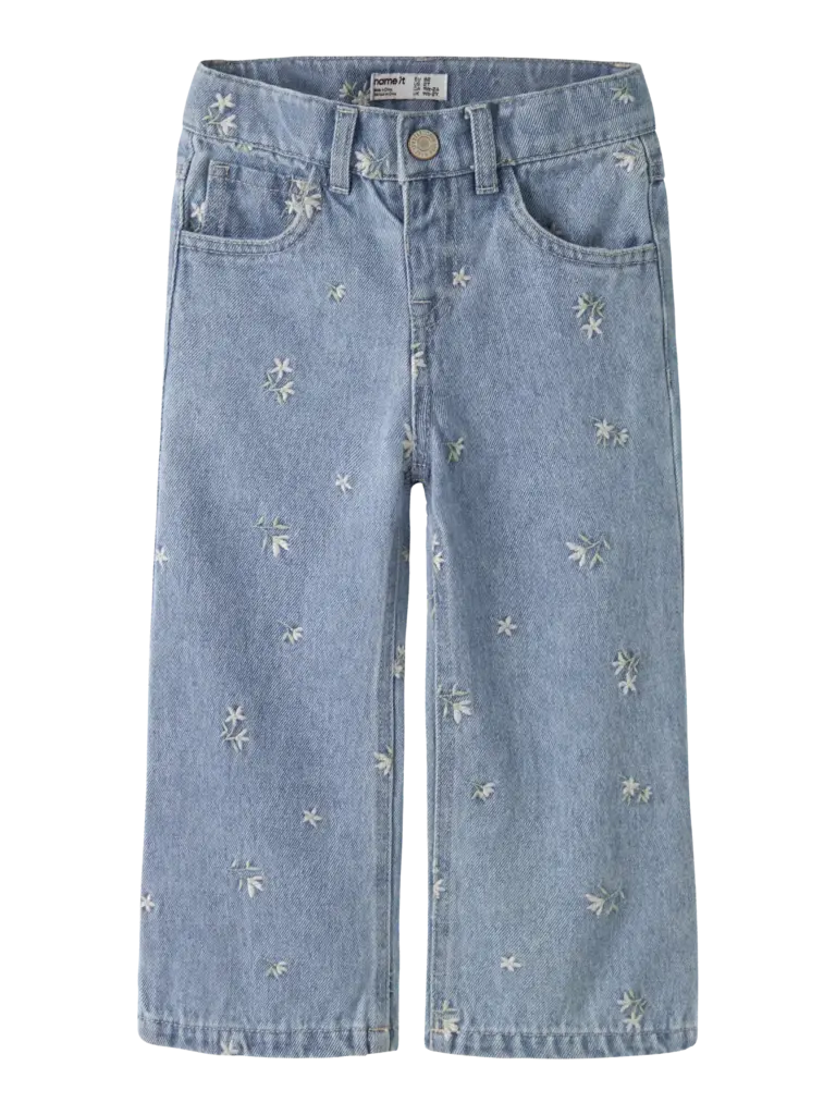 Name It Name it - Rose wide Flower  Jeans
