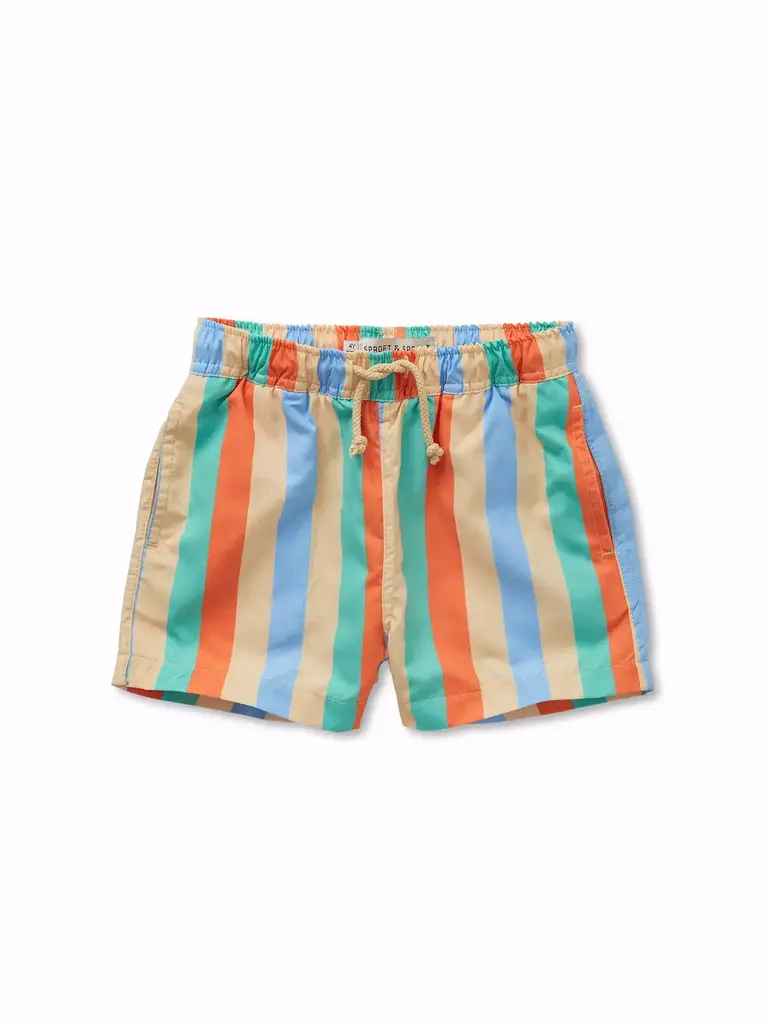 Sproet & Sprout Sproet&sprout - swim short stripes sand