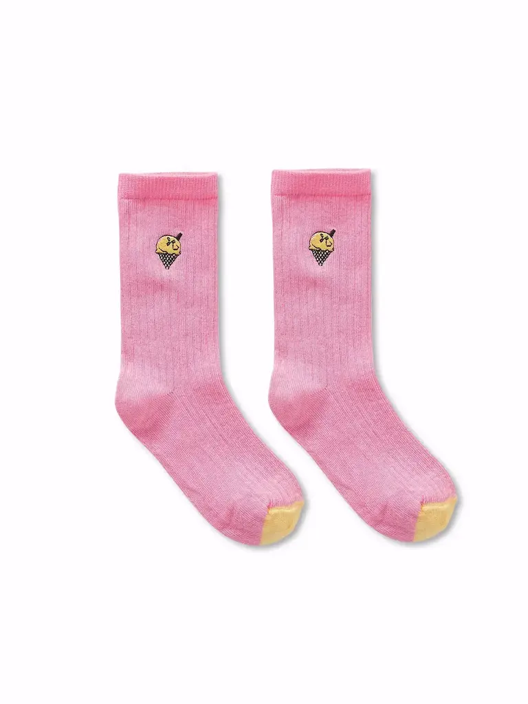 Sproet & Sprout Sproet&Sprout - sock ice cream pink