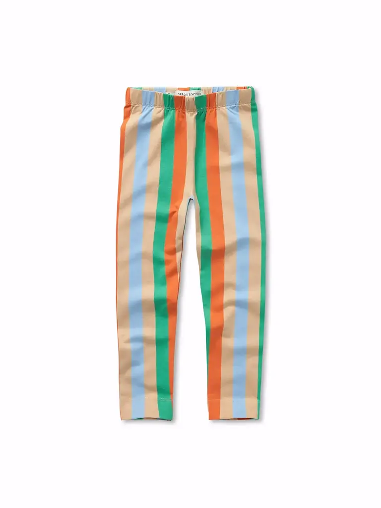 Sproet & Sprout Sproet&Sprout - leg multi stripe sand