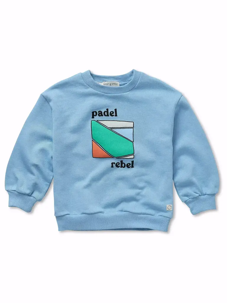 Sproet & Sprout Sproet&Sprout - padel rebel sweat blue