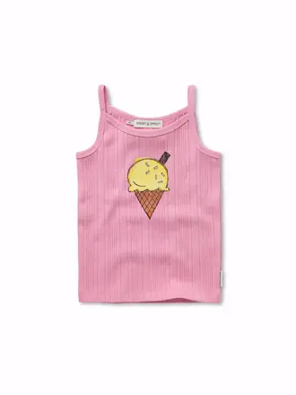 Sproet & Sprout Sproet&Sprout - top ice cream pink