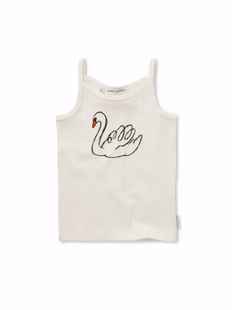 Sproet & Sprout Sproet&Sprout - top swan off white