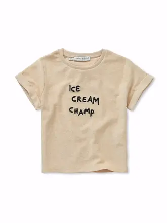 Sproet & Sprout Sproet&Sprout - terry shirt ice cream sesame