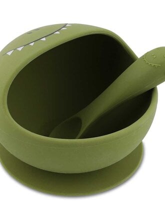 Trixie Eerste baby eetset - Mr. Dino