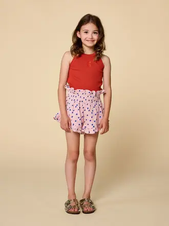 petit blush petit blush - Smock Frill Short Candy Hearts